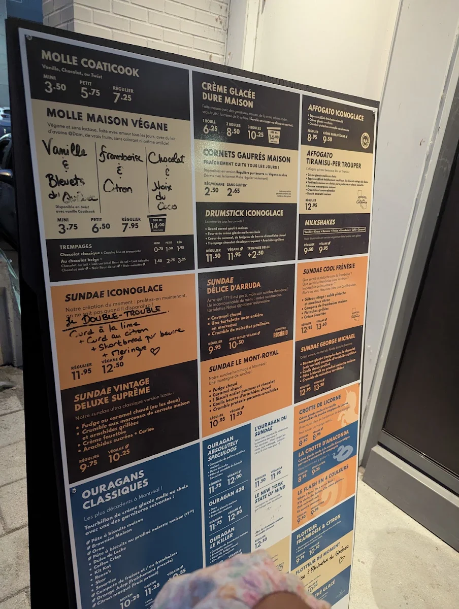 Menu, Tim Hortons