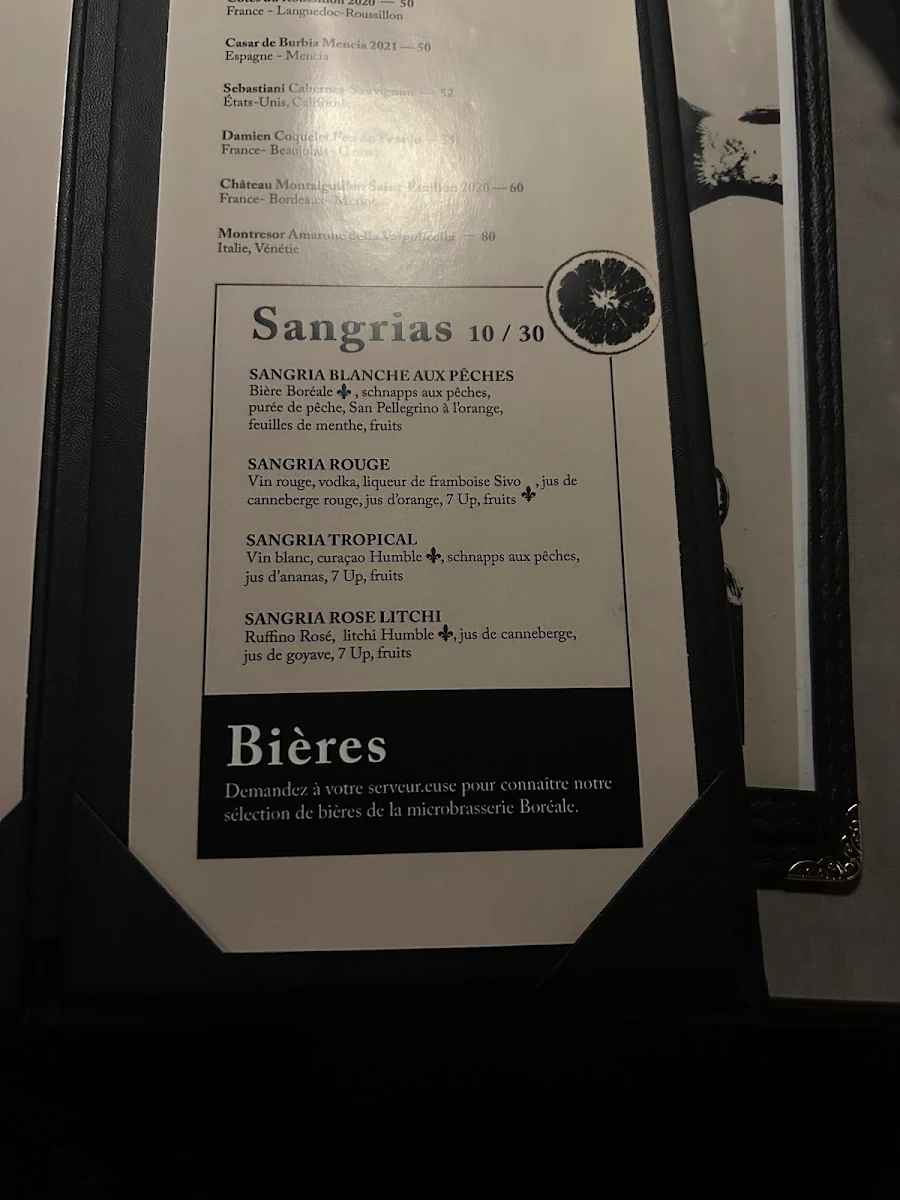 Menu, Restaurant Tartaro
