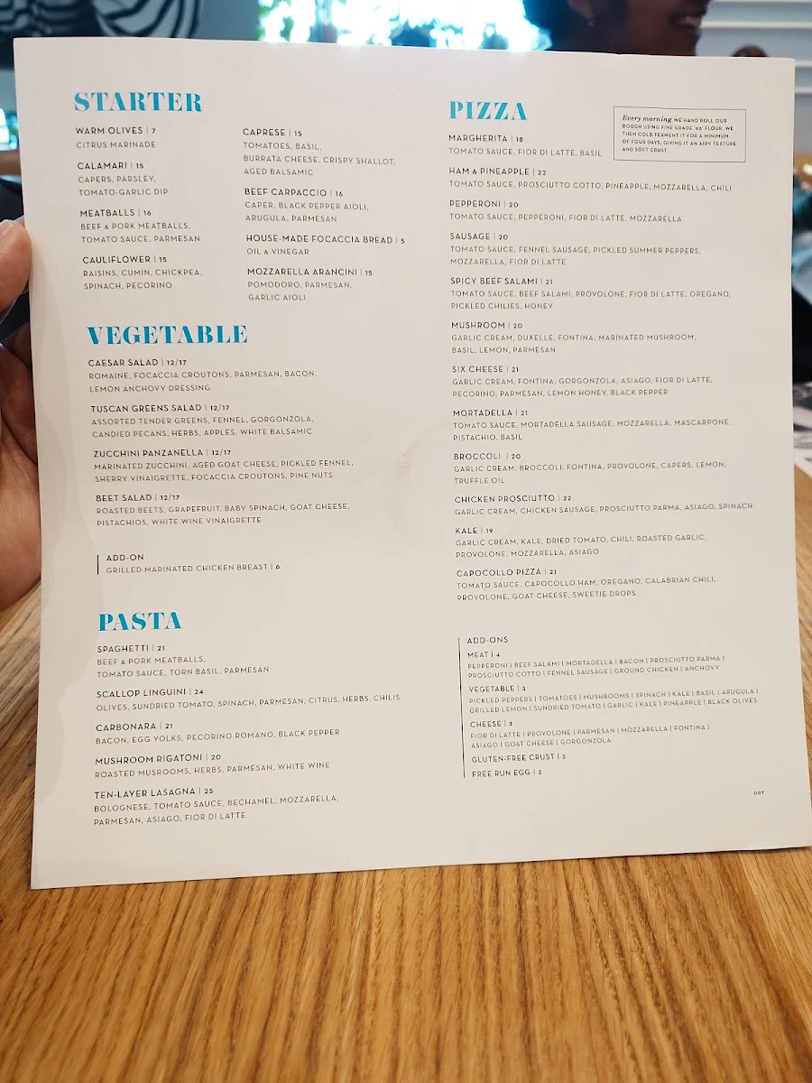 Menu photo 1