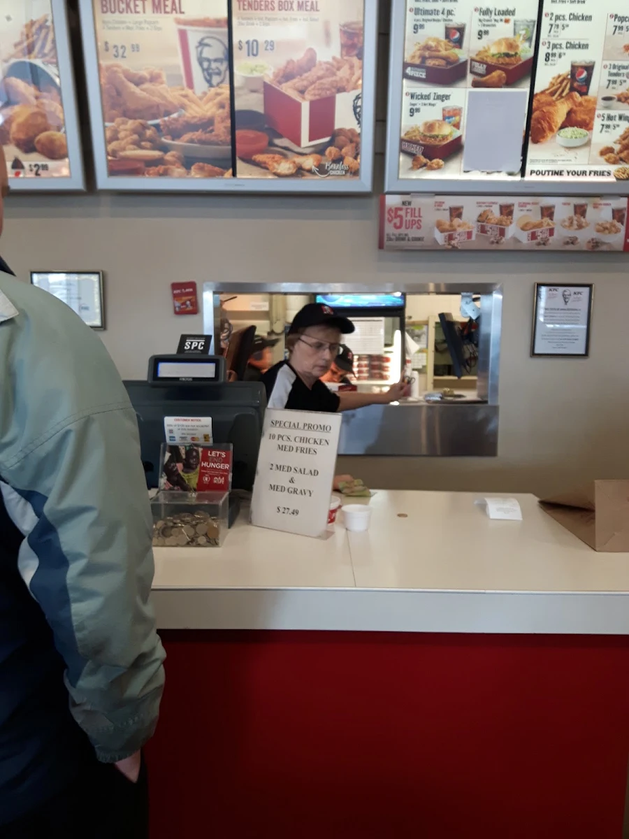 Menu, KFC
