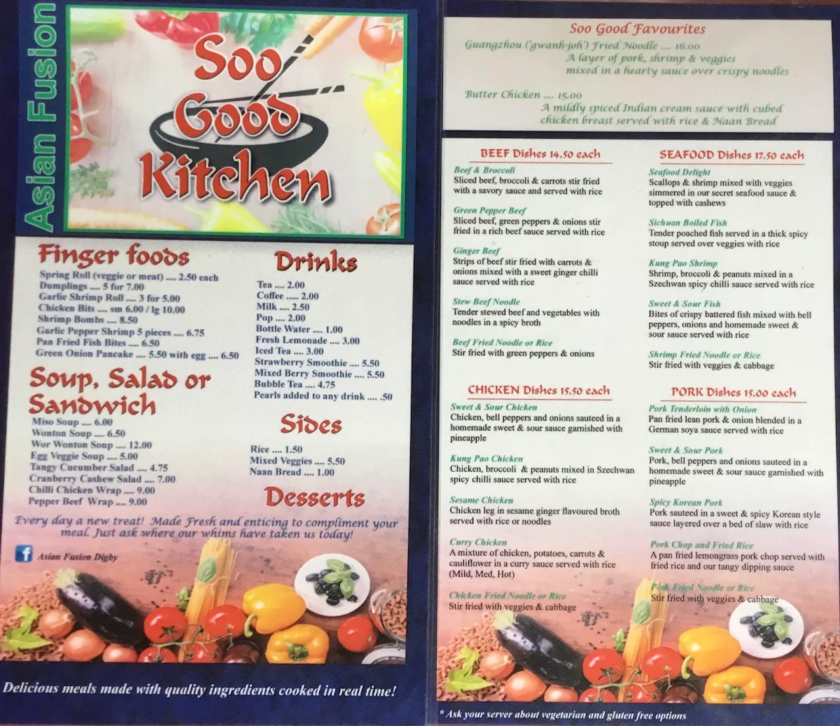 Menu photo 1