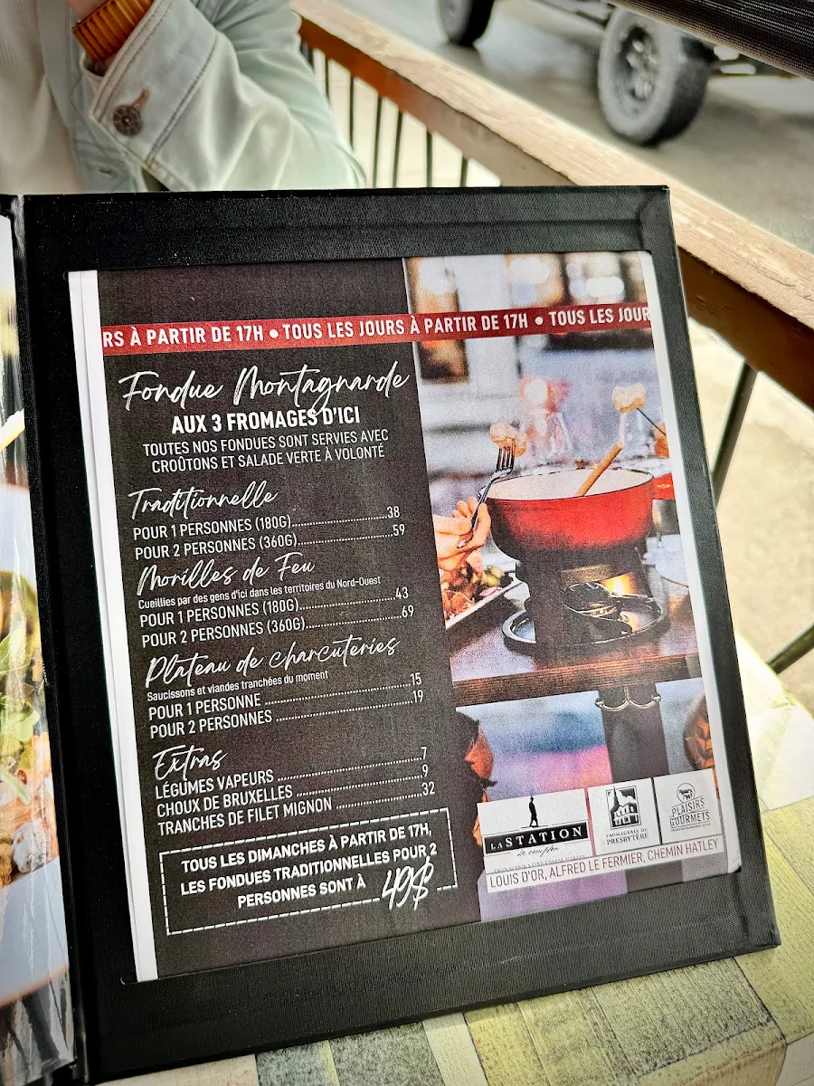 Menu, Restaurant Le Saint Sau Pub Gourmand