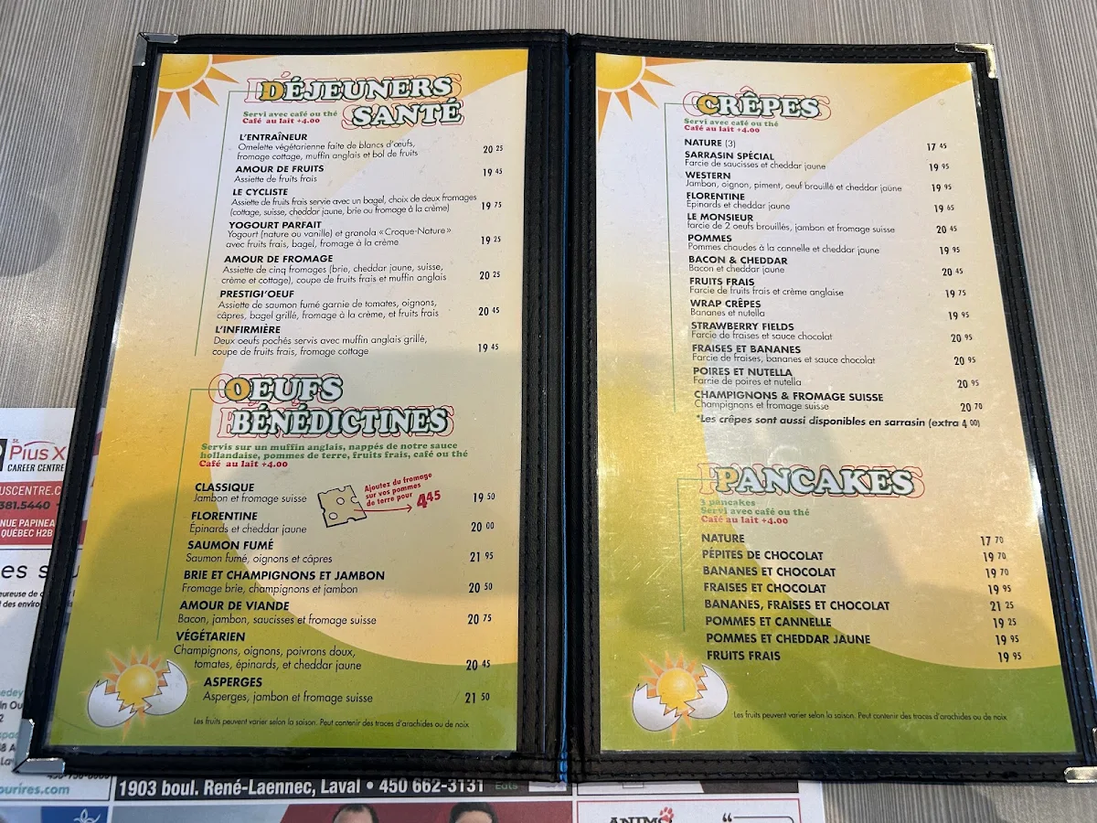 Menu photo 1