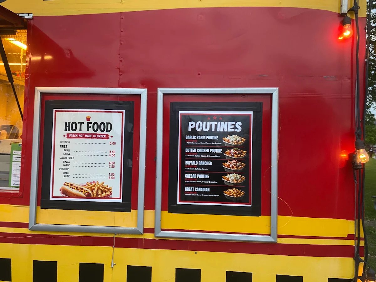 Menu, Poutine Krazee