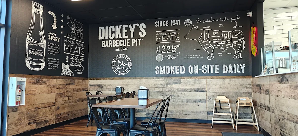 Menu, Dickey's Barbecue Pit