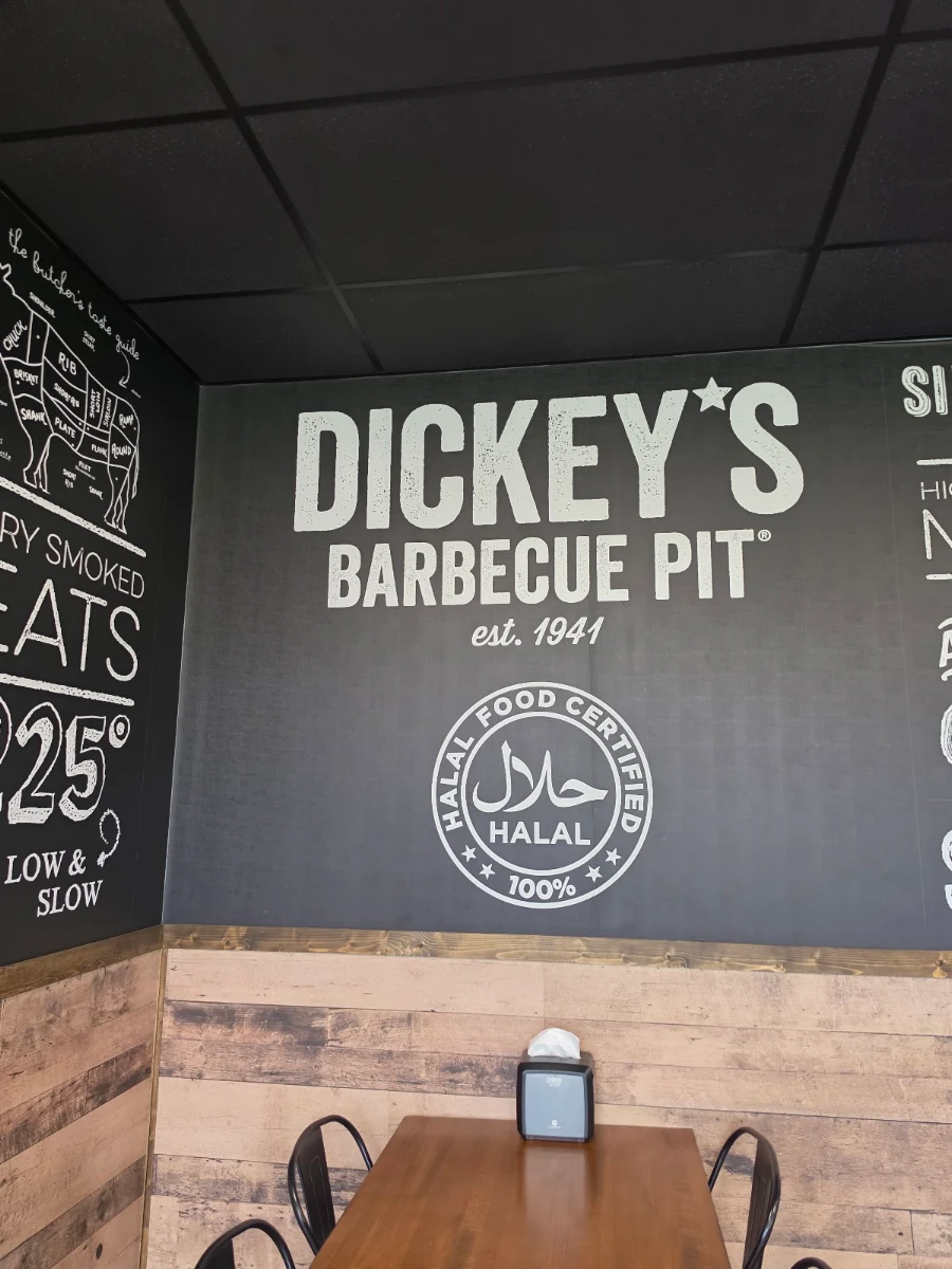 Menu, Dickey's Barbecue Pit