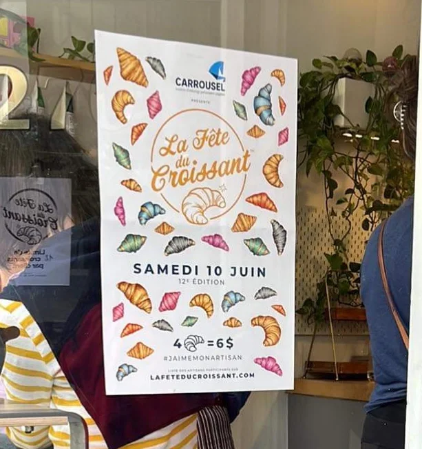 Menu, Croissant Croissant