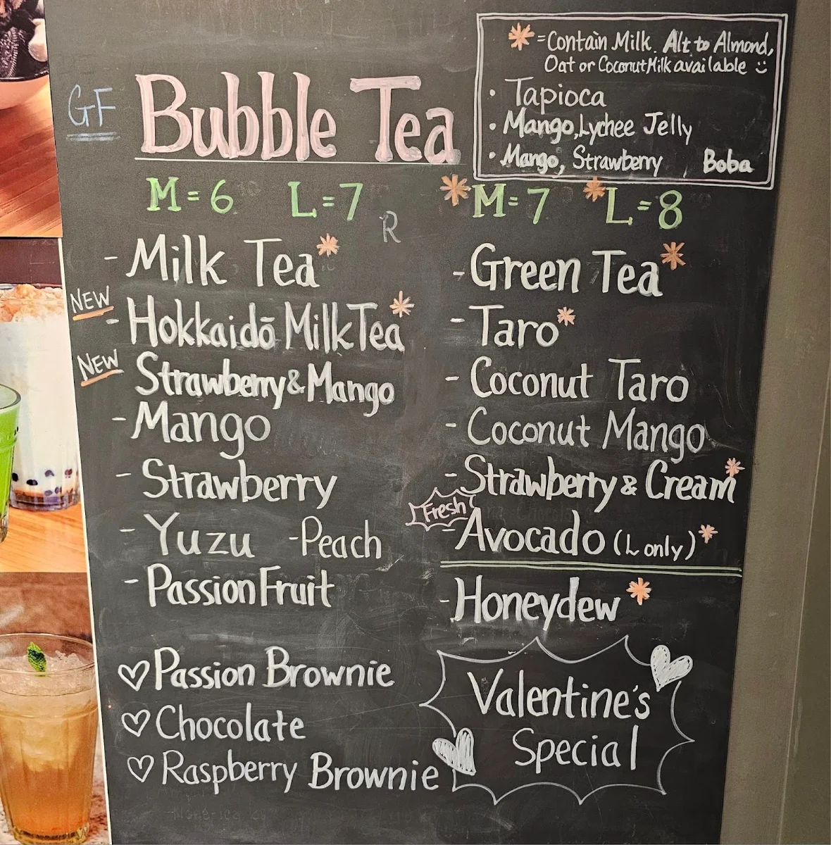 Menu, Mitsu Sweet Cafe & Sushi