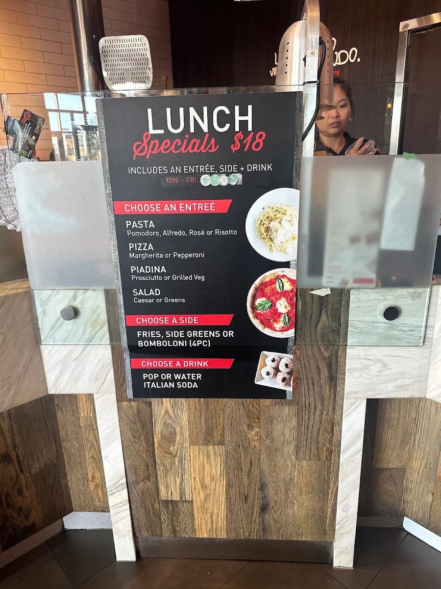 Menu, Via Cibo
