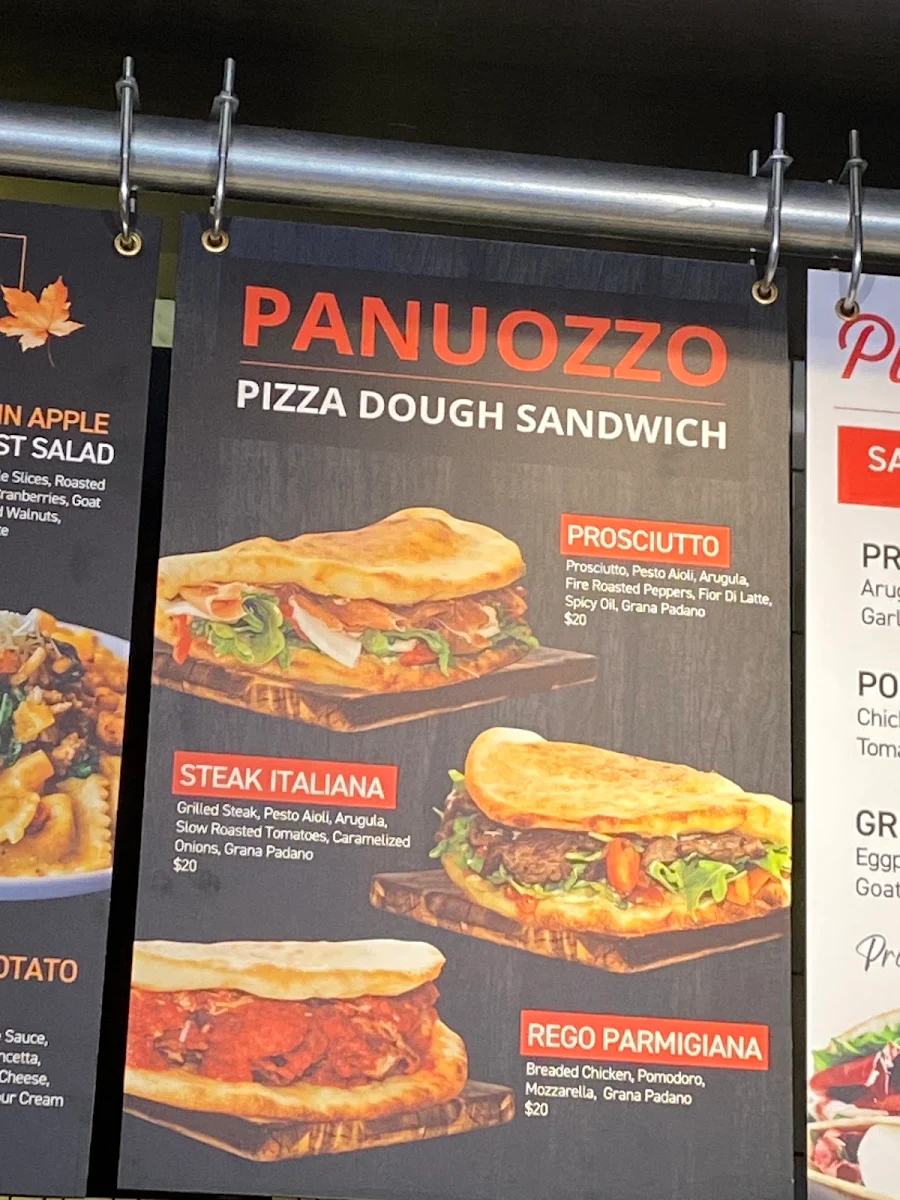Menu, Via Cibo