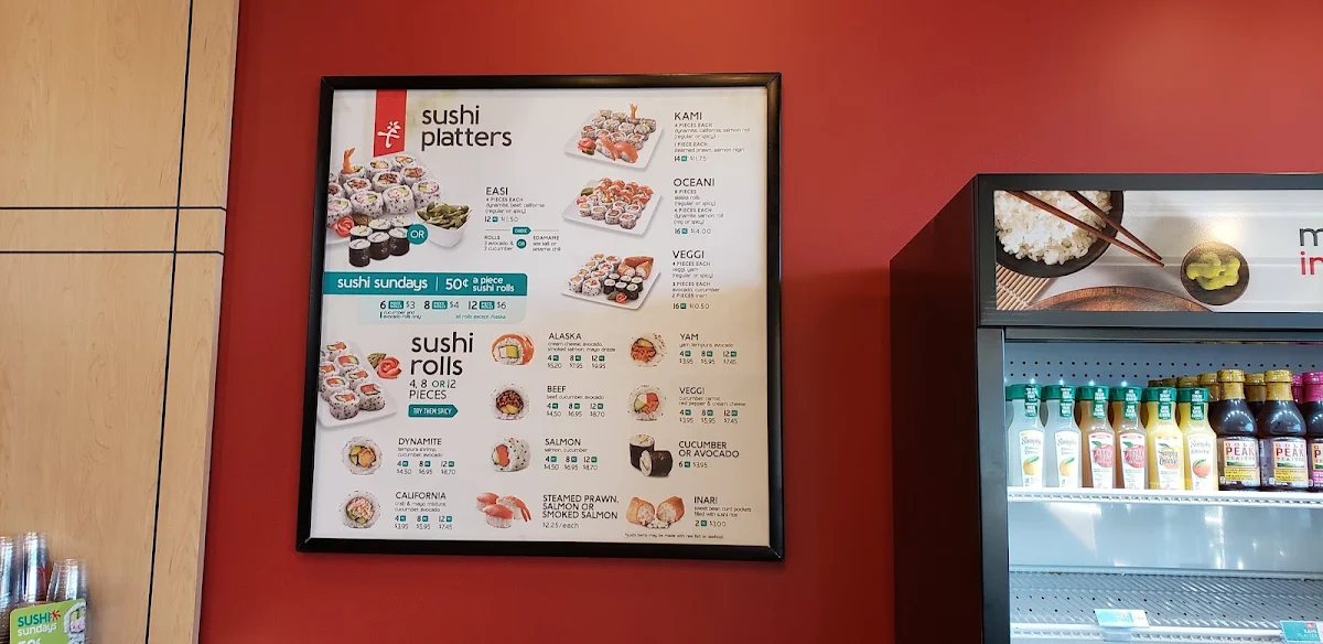 Menu, Edo Japan