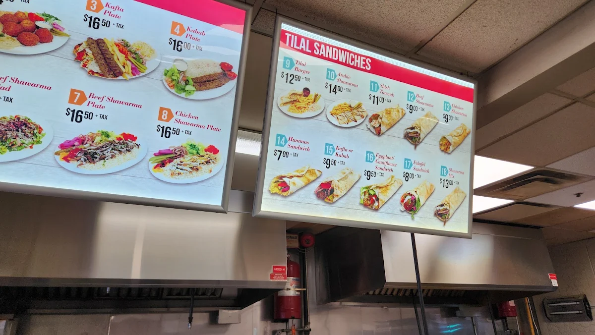 Menu, Tilal Bakery