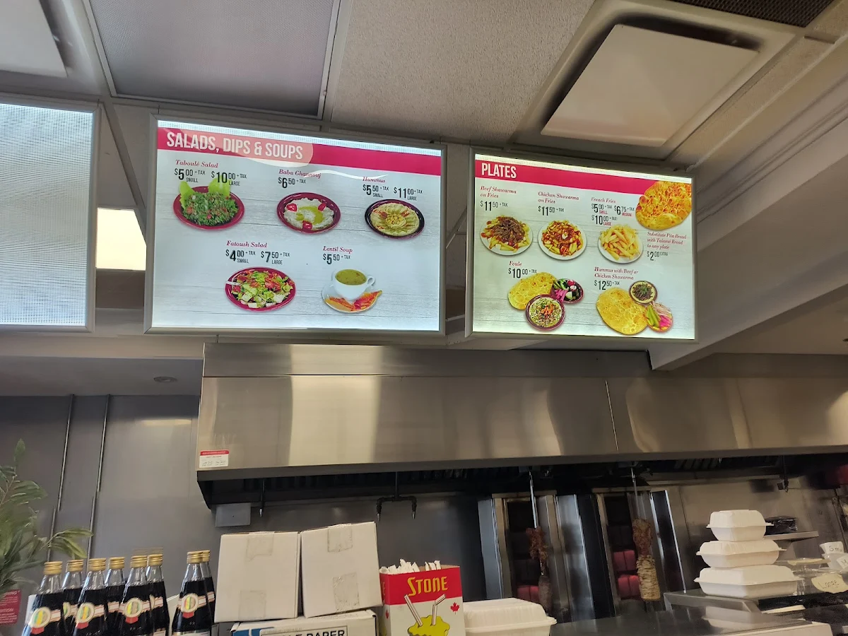 Menu, Tilal Bakery