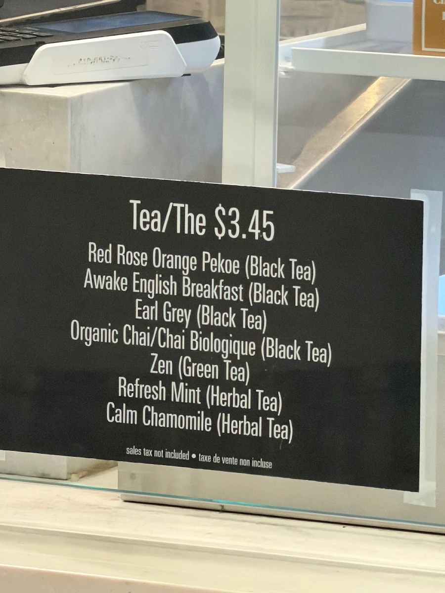 Menu, Cluny Grille