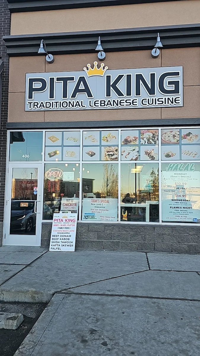 Menu, Pita King