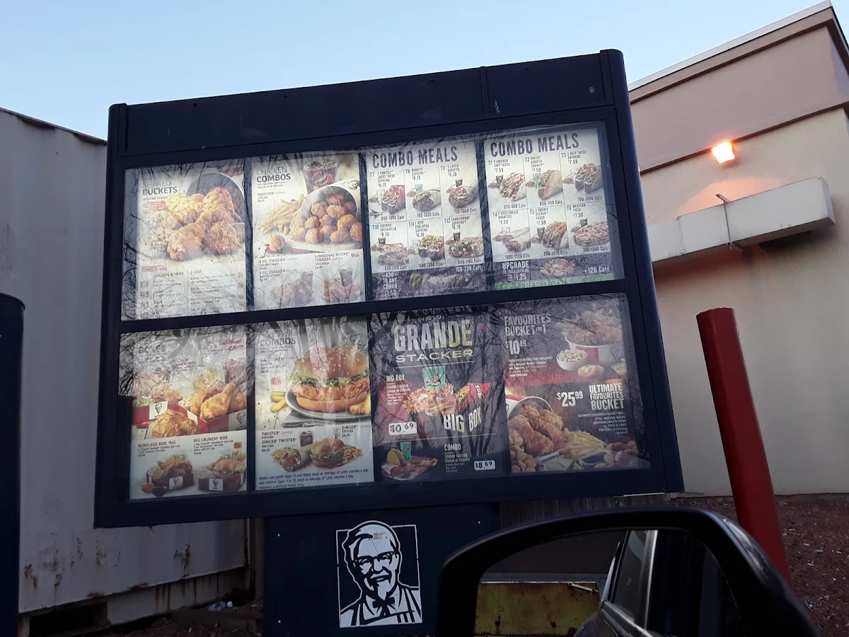Menu, KFC