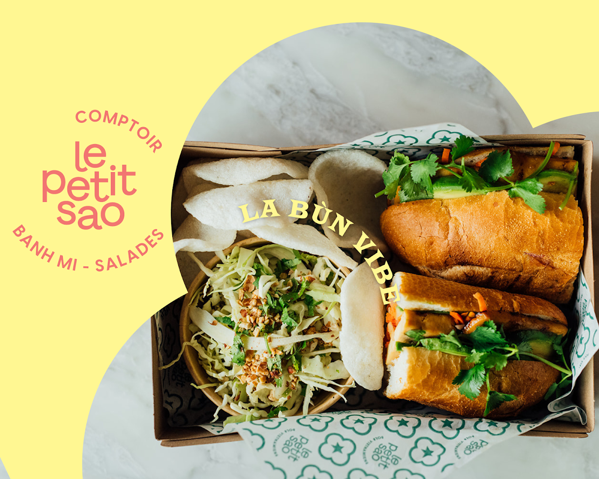 Menu, Le Petit Sao Comptoir - Banh Mi & Bols vietnamiens