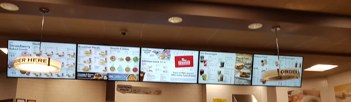 Menu, Tim Hortons
