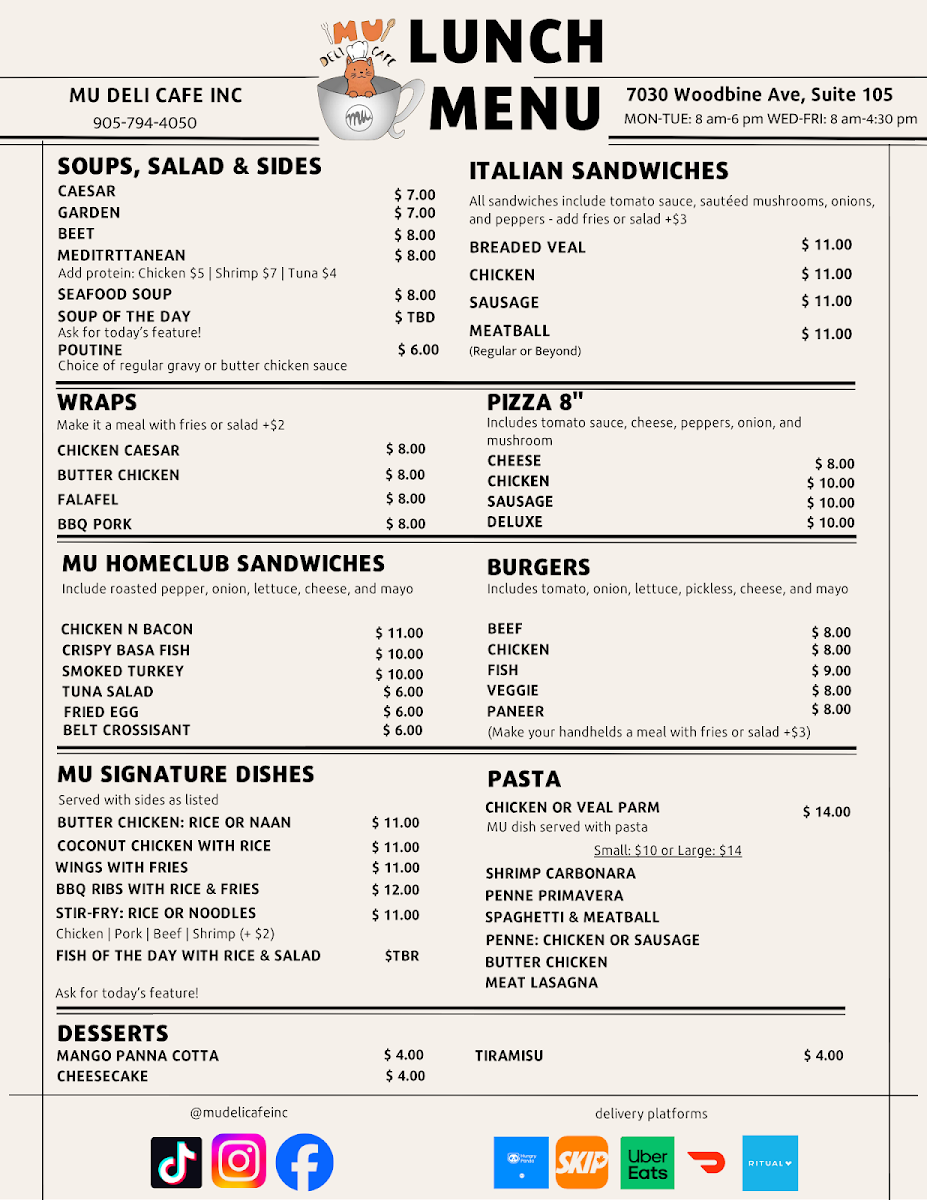 Menu photo 1