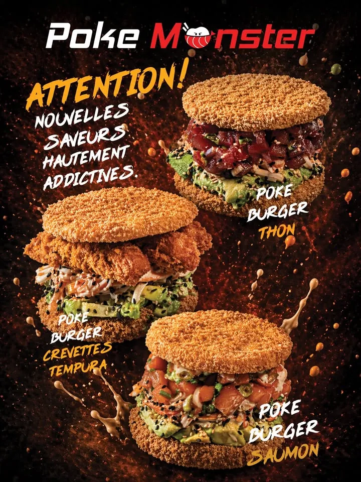 Menu, Poke Monster (Notre-Dame)
