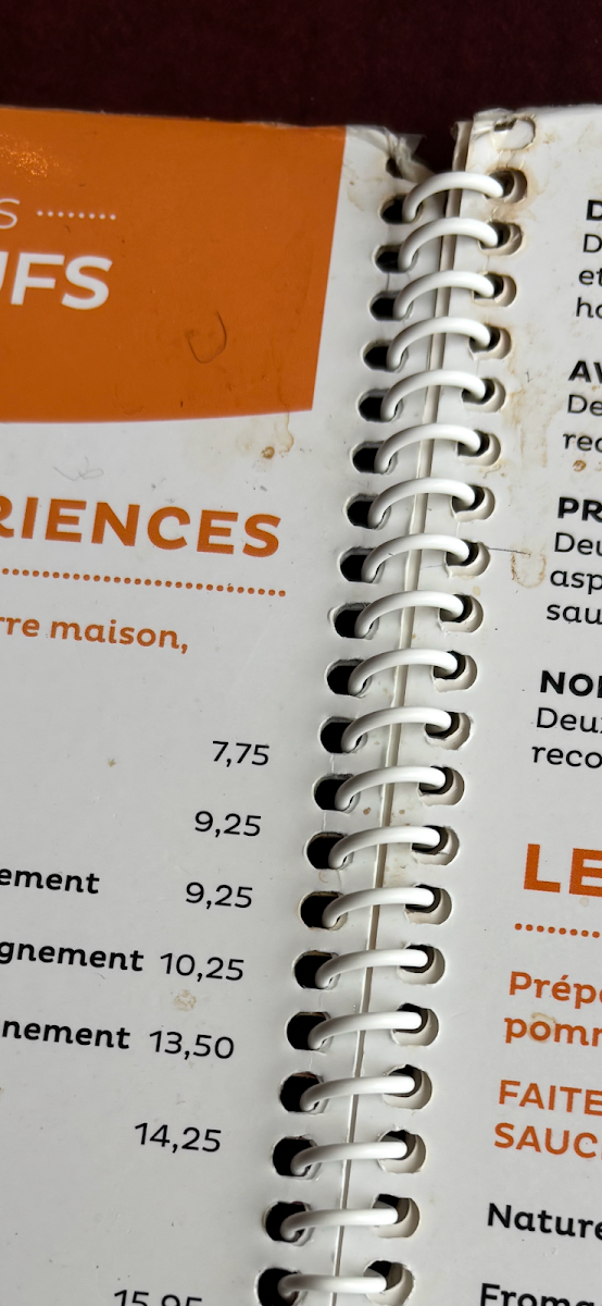 Menu, Eggsquis