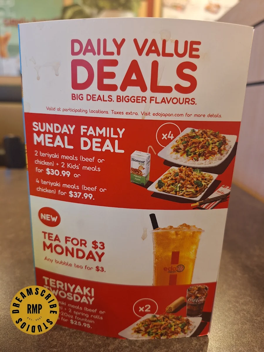 Menu photo 1