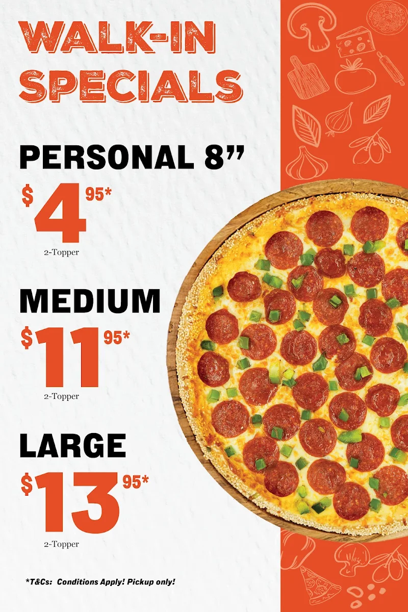 Menu, Red Swan Pizza - Edmonton Christy Corner