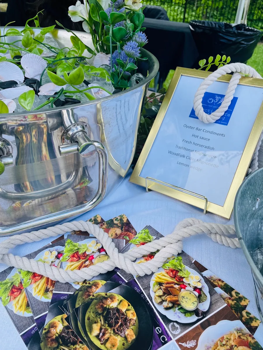 Menu, Eclectic Café & Catering