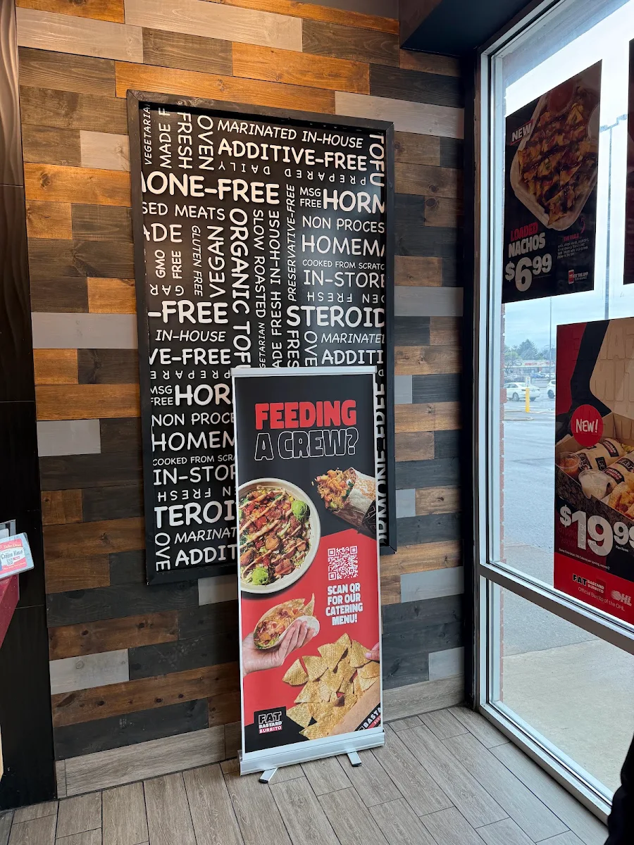 Menu, Fat Bastard Burrito