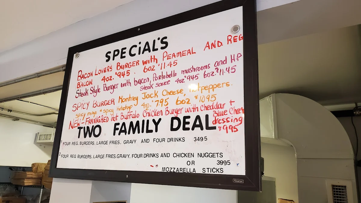 Menu, BinBurger