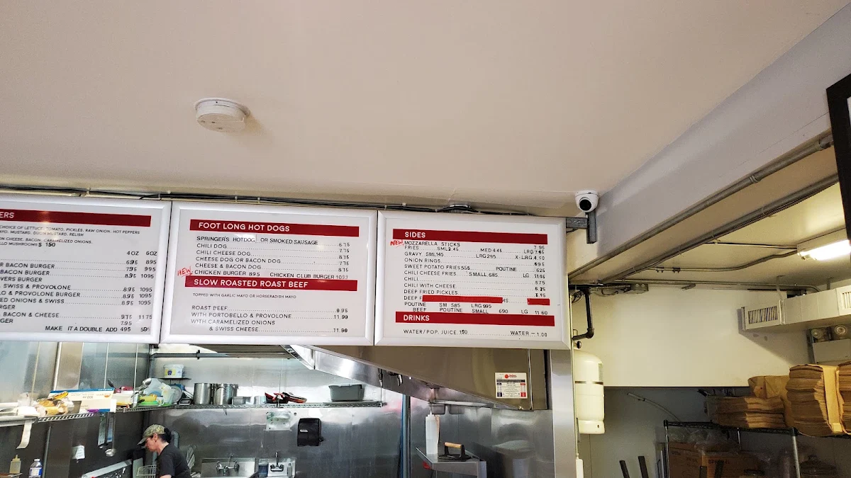 Menu, BinBurger