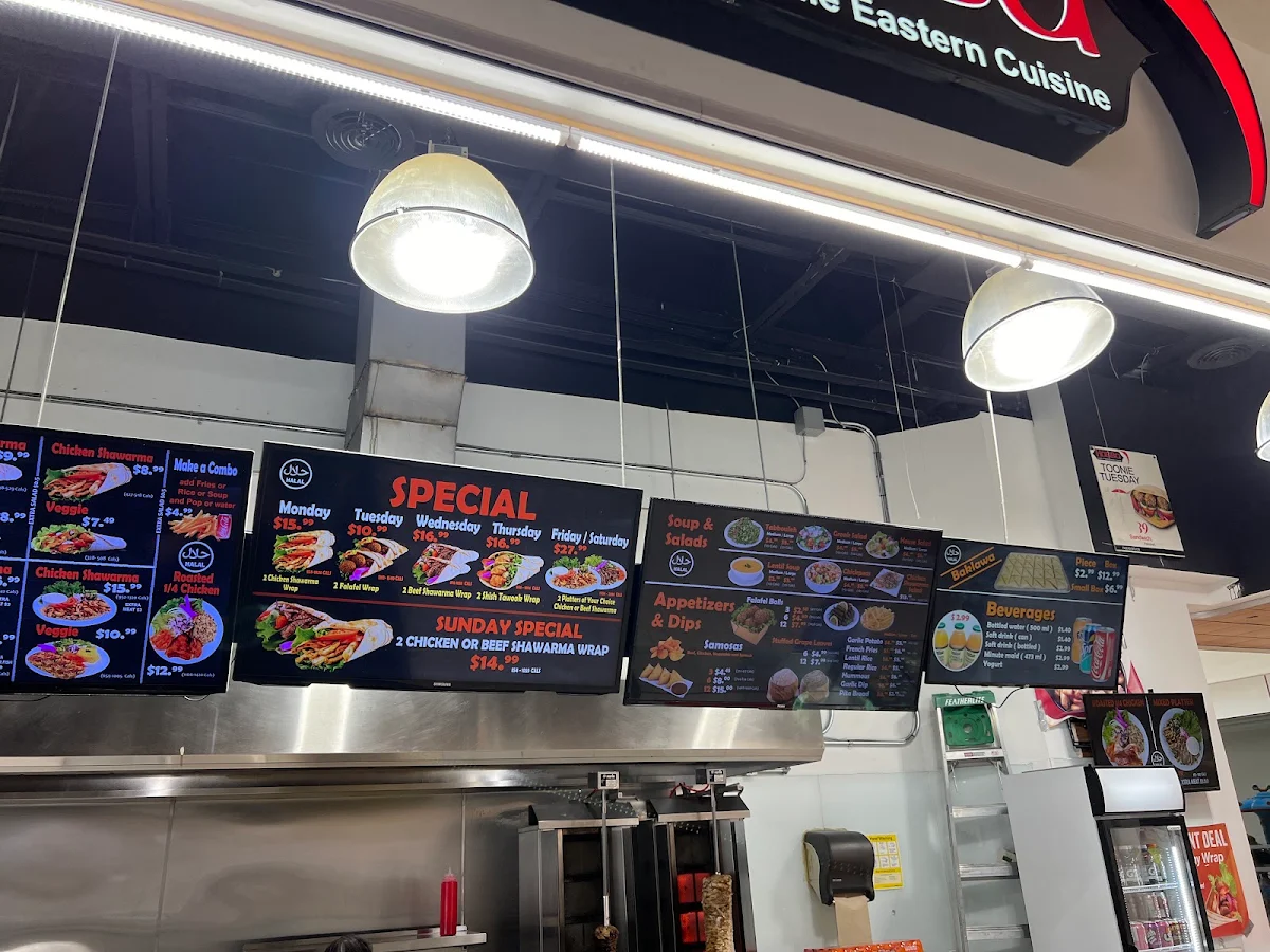 Menu, Habiba