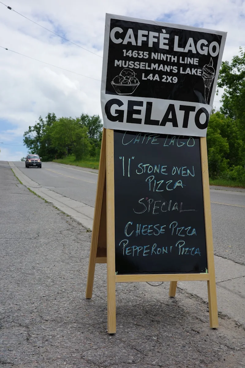 Menu, Caffé Lago