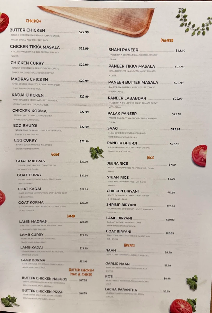 Menu photo 1