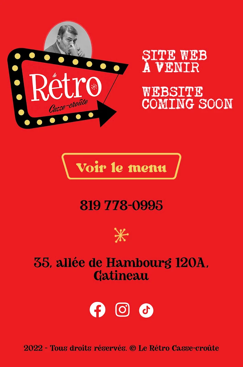 Menu, Le Rétro — Casse-croûte