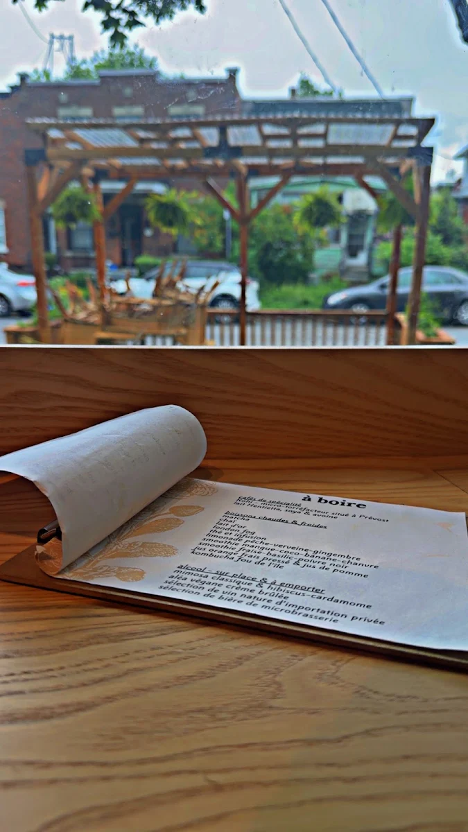 Menu, Le Café Magda