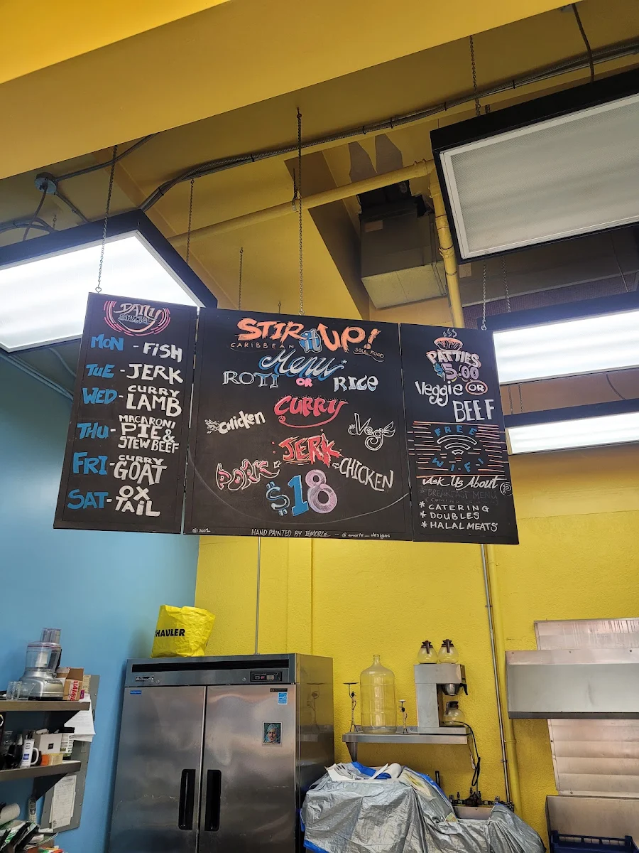 Menu, Stir It Up