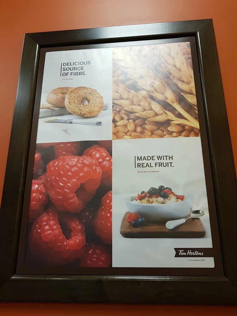 Menu, Tim Hortons