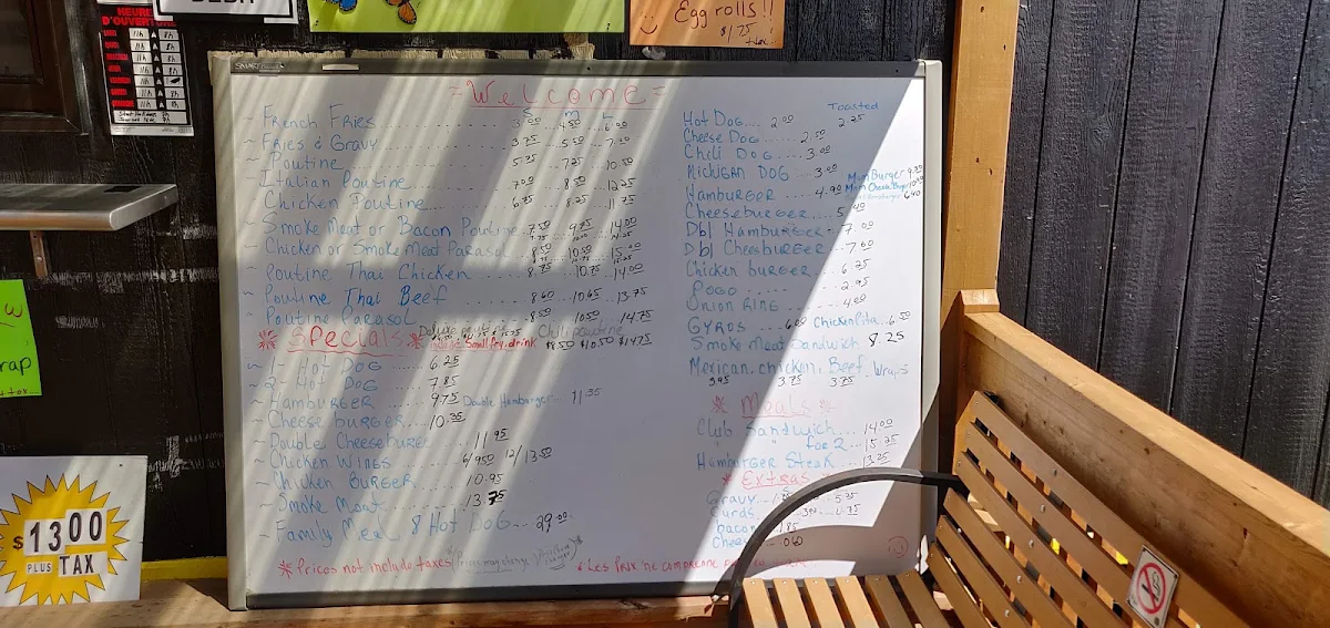 Menu, Mom & Burger #2
