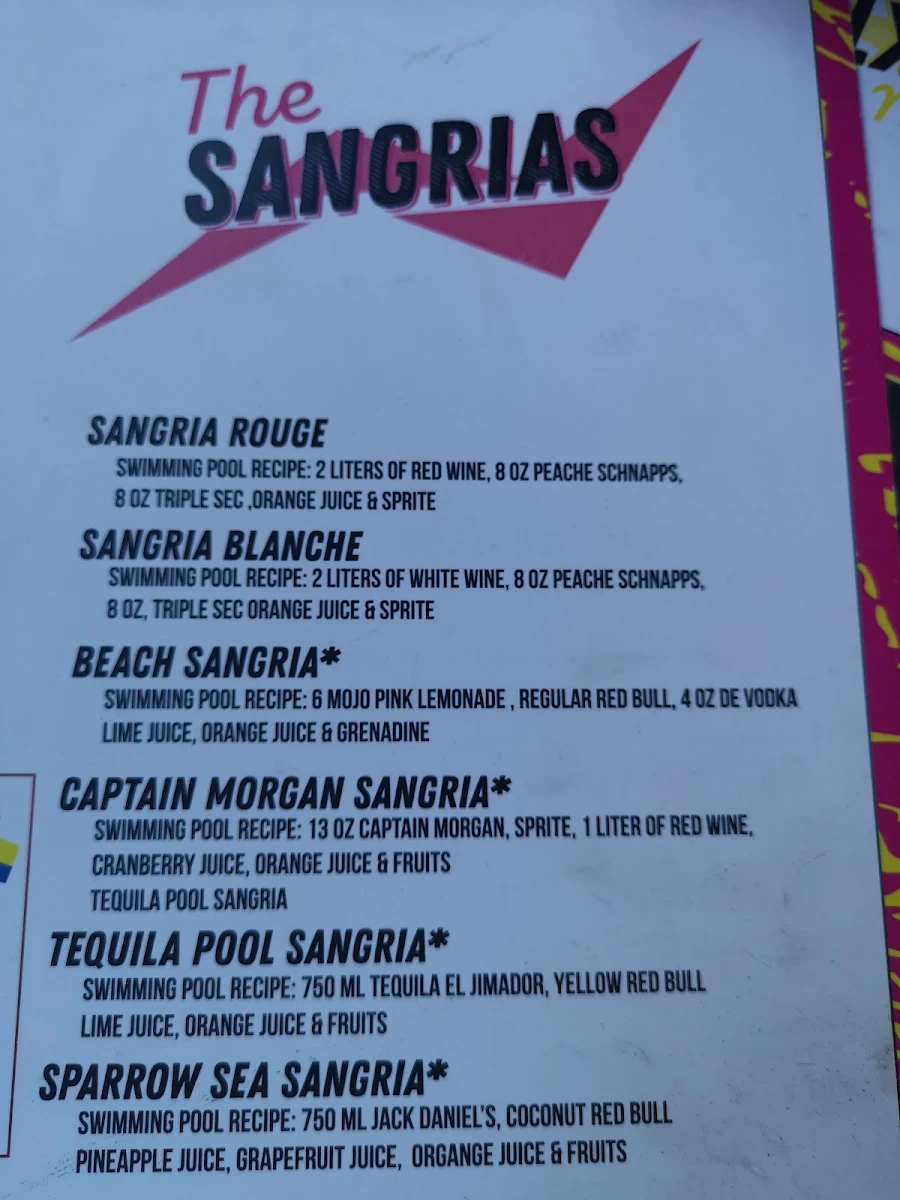 Menu, La P'tite Grenouille Montréal