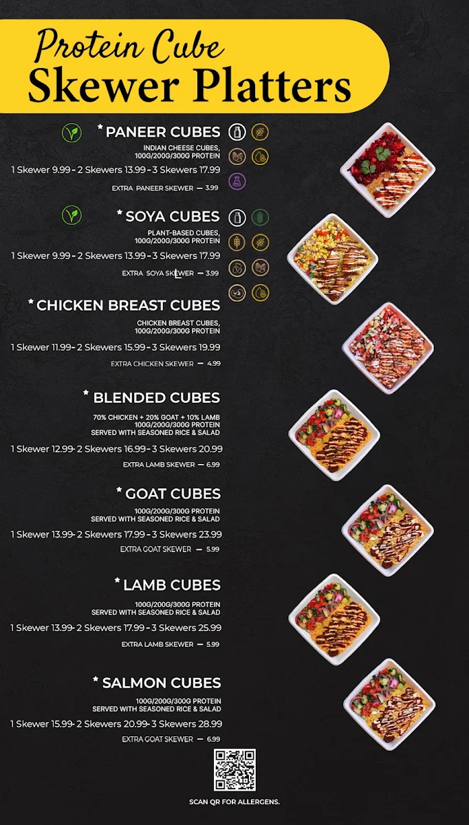Menu, Lazzat Grill & Shakes