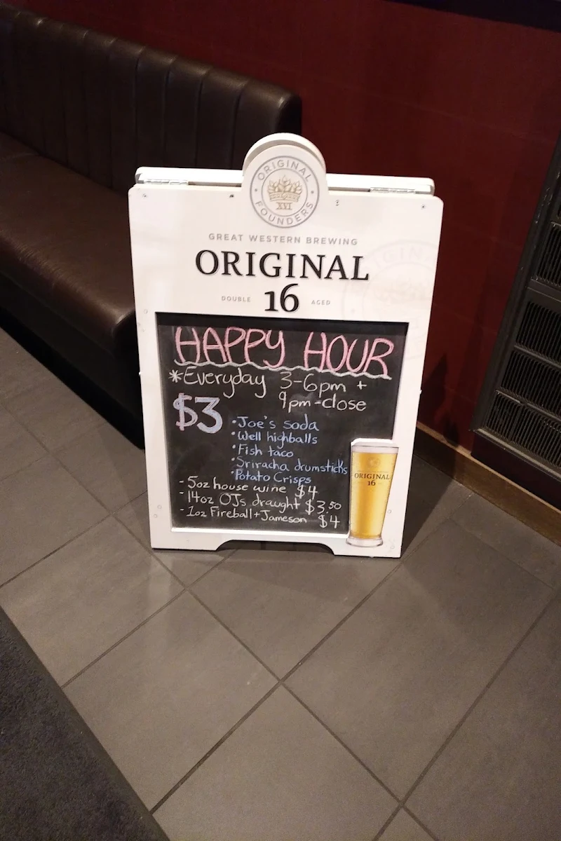 Menu, Original Joe's