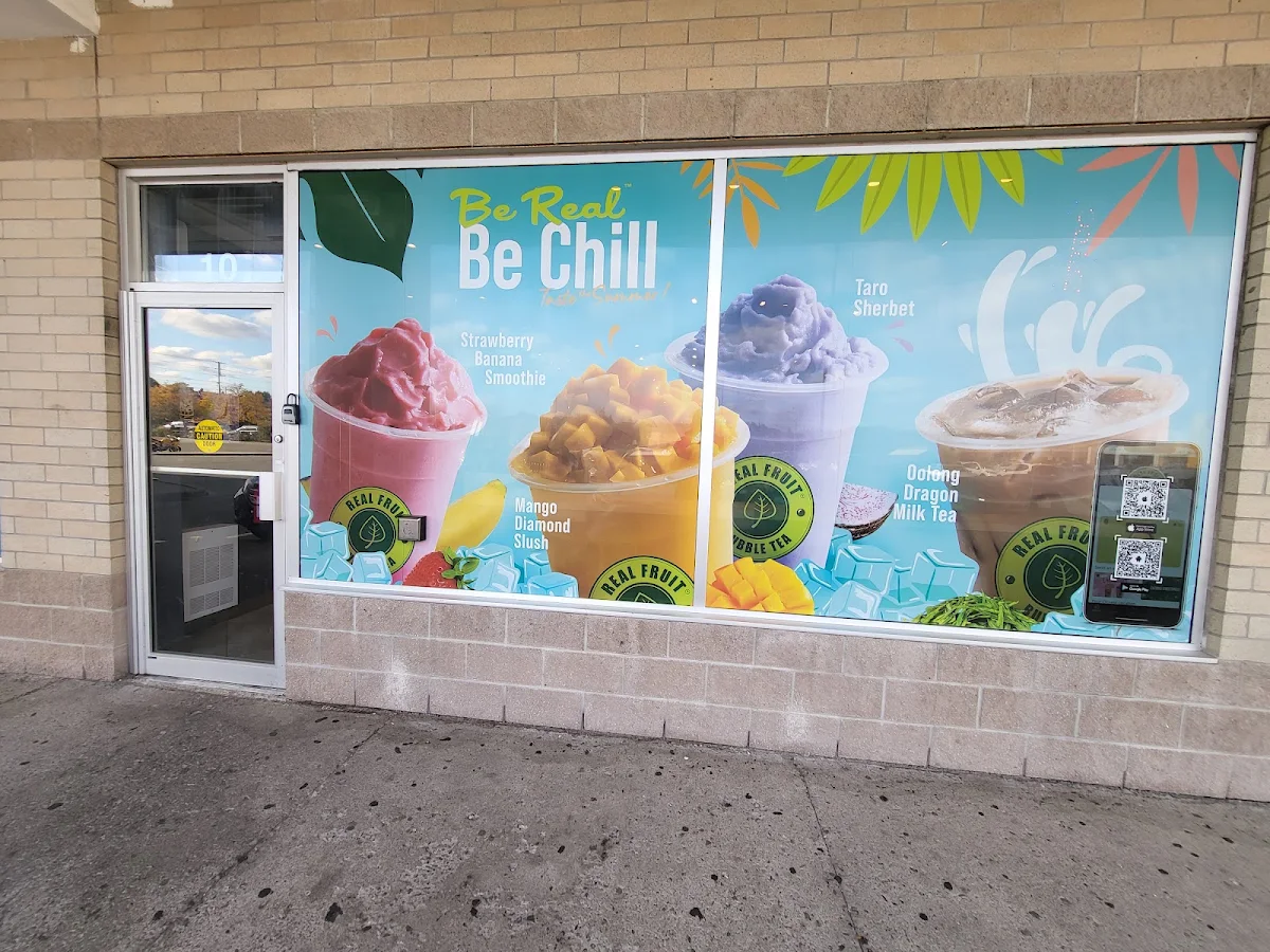 Menu, Real Fruit Bubble Tea