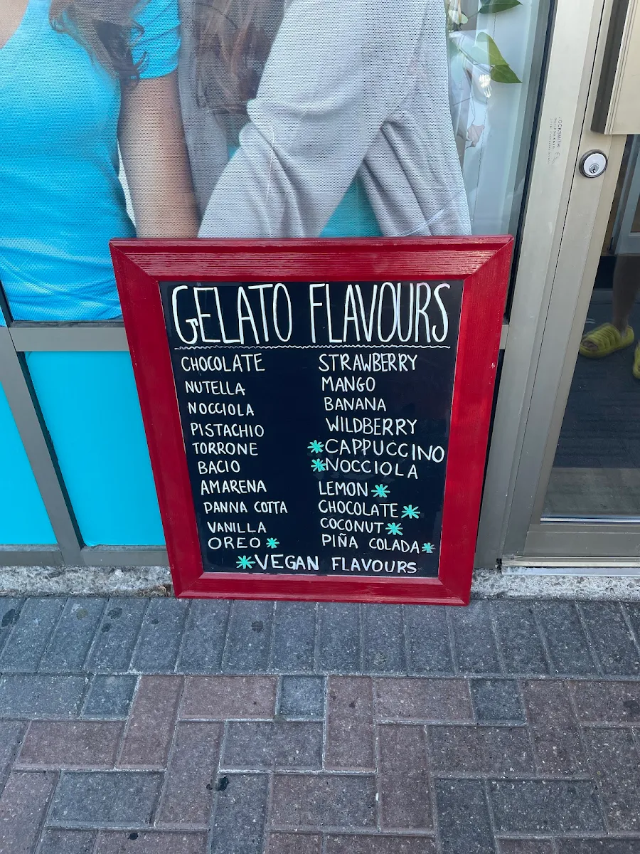 Menu, Pronto Cafe
