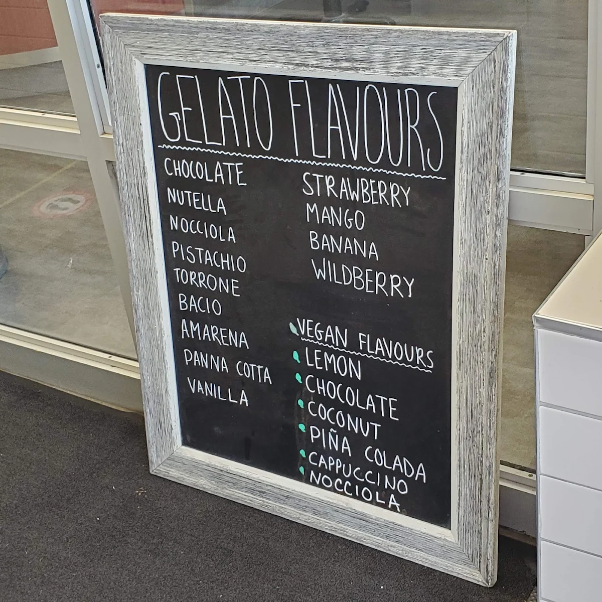 Menu, Pronto Cafe