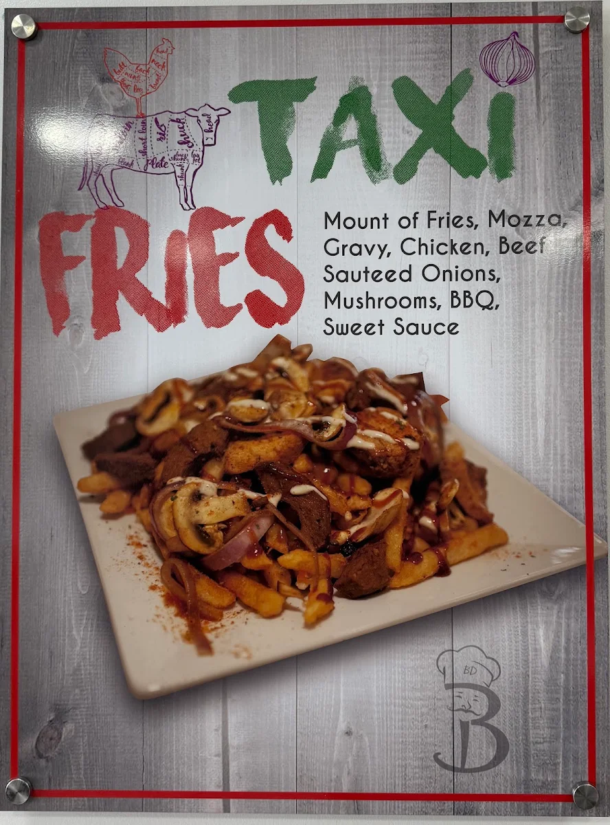 Menu, Basha Donair & Shawarma