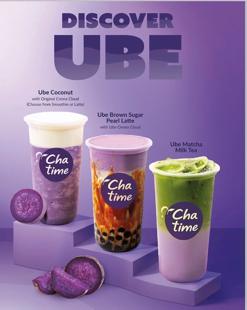 Menu, Chatime Bubble Tea