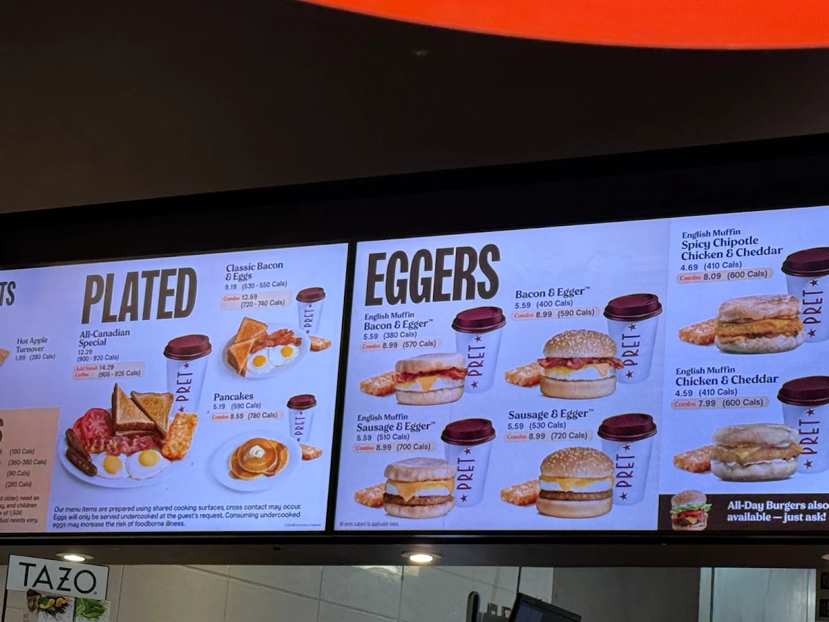 Menu, A&W