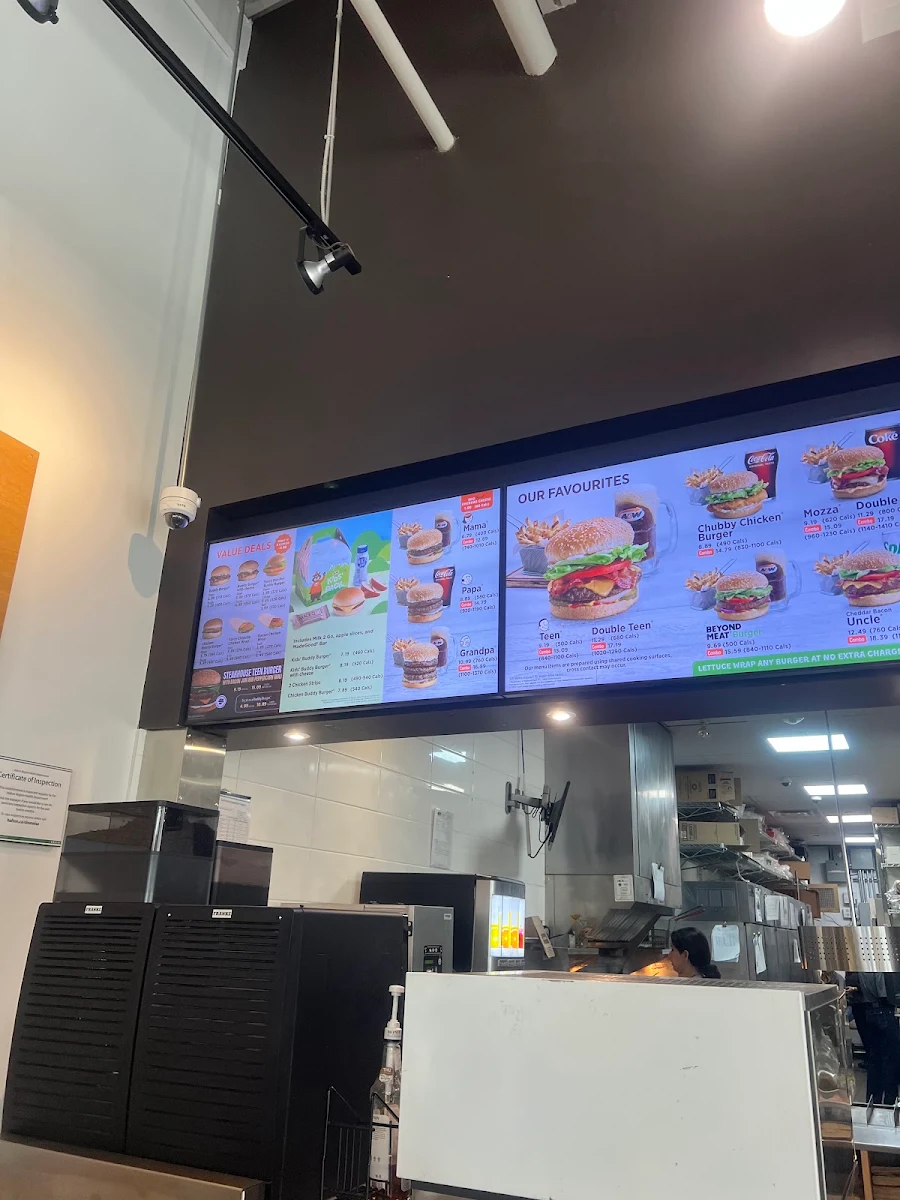 Menu, A&W