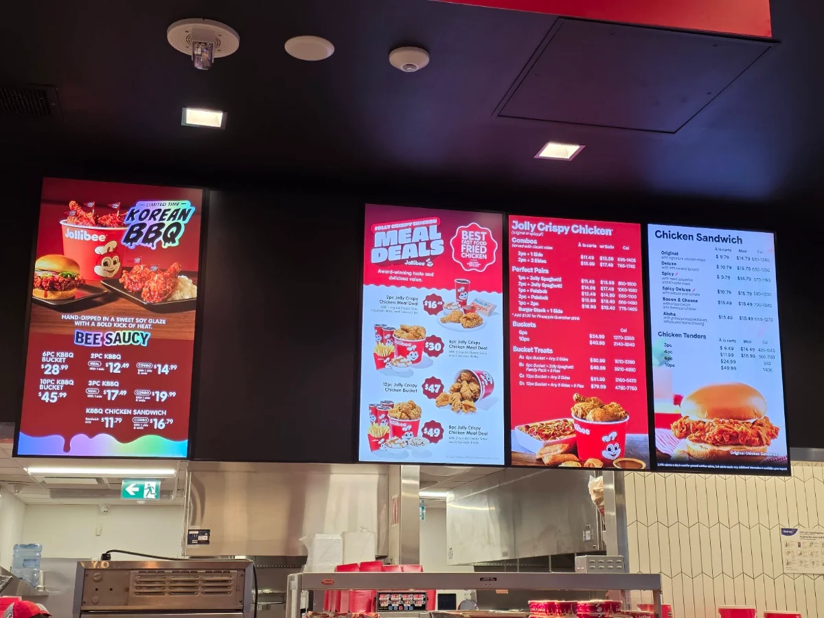 Menu, Jollibee